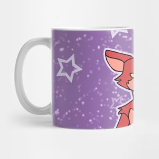 FNaF Chibi Foxy Cove Pattern Mug